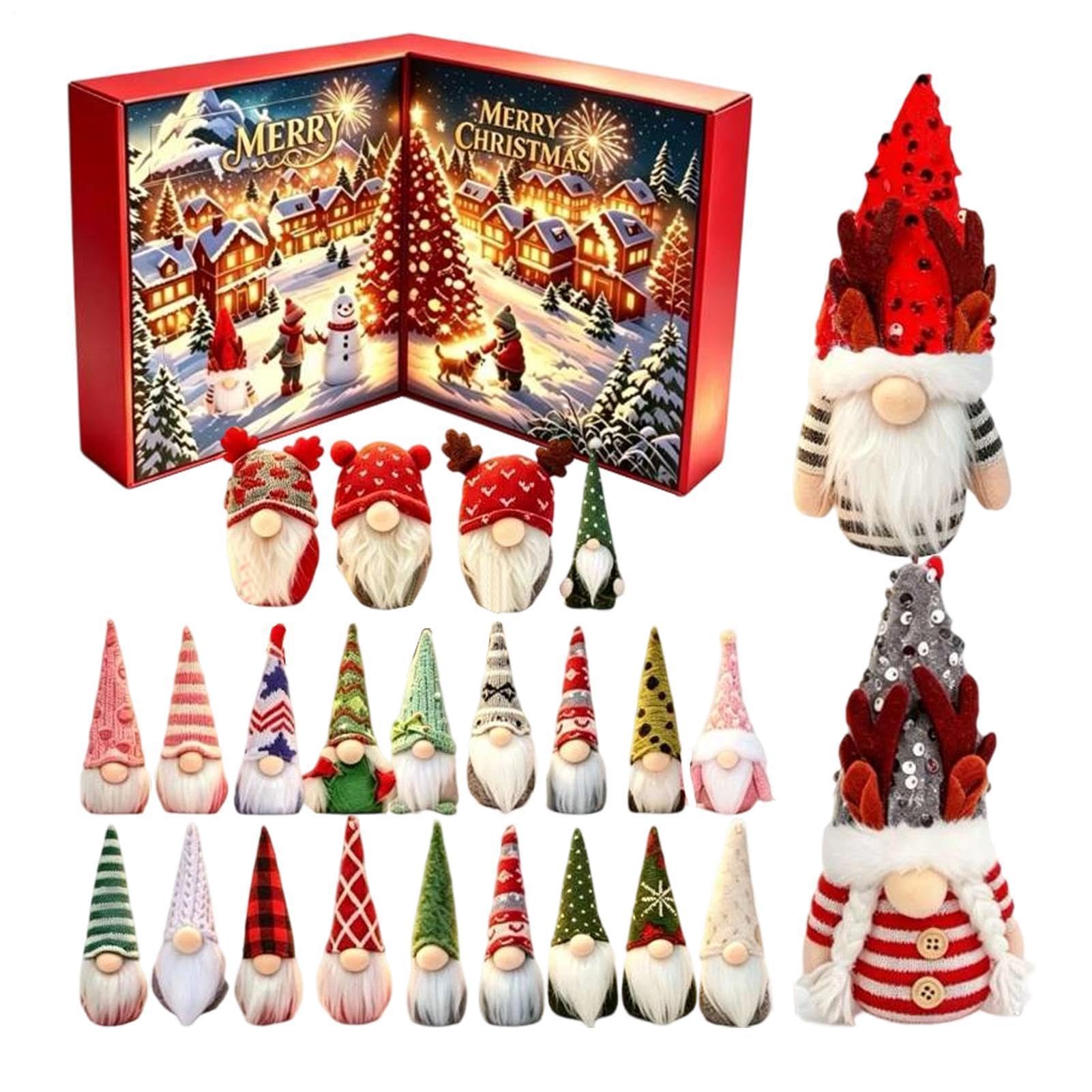 Countdown-Adventskalender bis Weihnachten Niedliche weihnachtliche