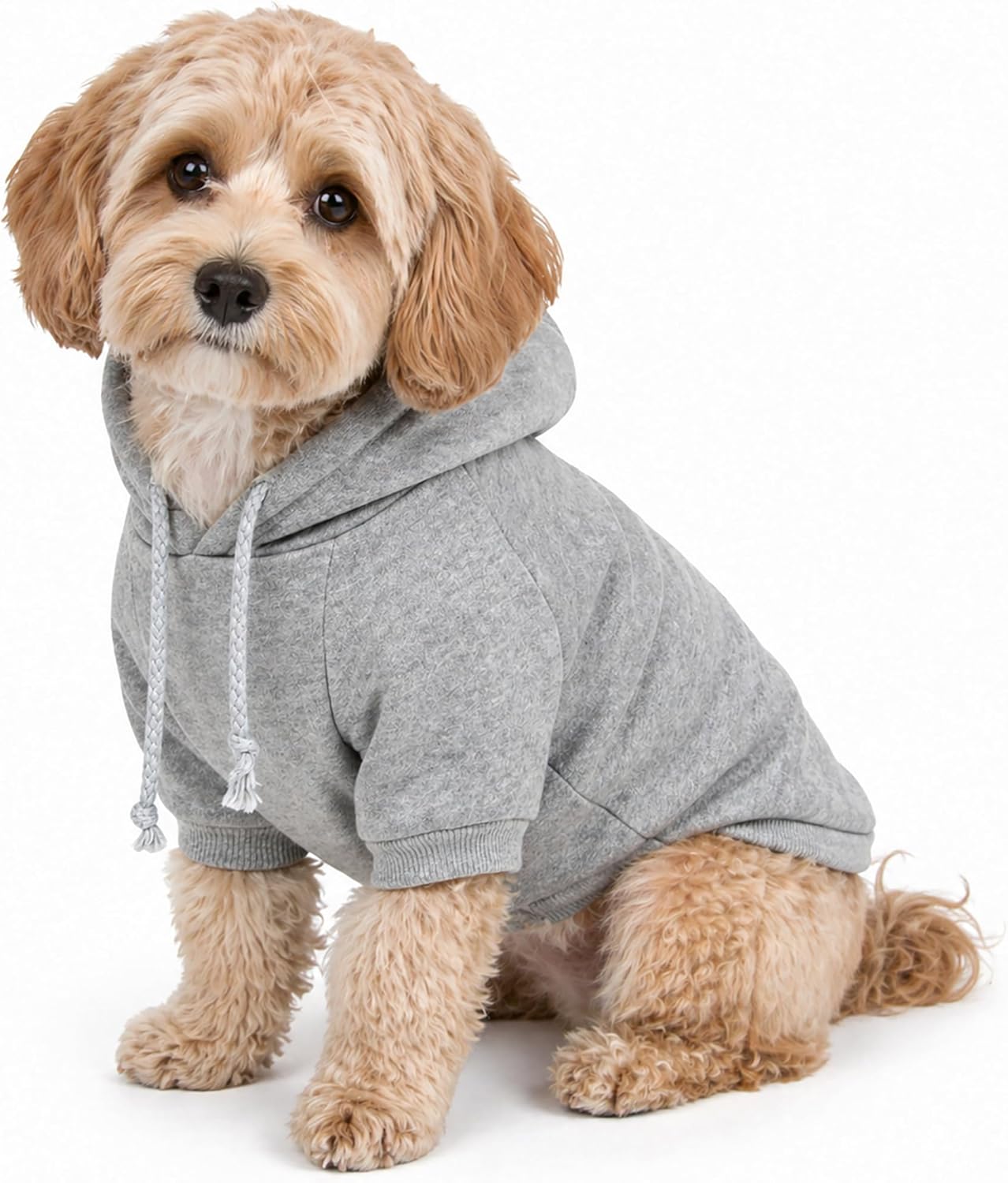 Pet Life ® Premium Ultra-Soft Year-Round Machine Washable American Classic Breathable Cotton Hooded Dog Sweater Pet Hoodie