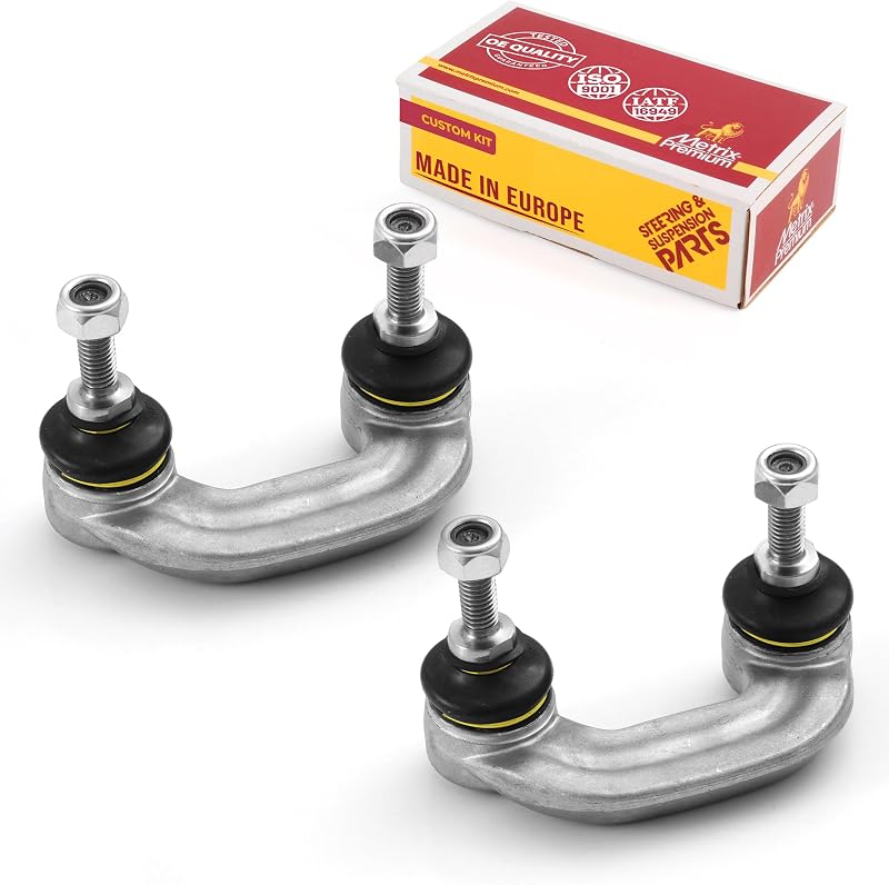 Kit de bieletas da barra estabilizadora dianteira METRIX PREMIUM CHASSIS PARTS para Volkswagen Passat e Audi A4 – 2 unidades