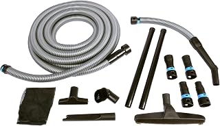 Quick Click Multi-Brand Power Tool Dust Collection Adapter Set and Full Cleanup Vacuum Accessories with 30 Ft. Hose for Home and Shop Wet/Dry Vacuums
