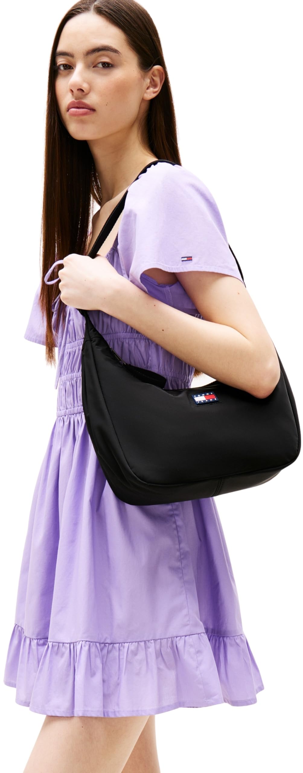 Tommy Jeans Donna Borsa a Spalla Urban X-Body con Zip