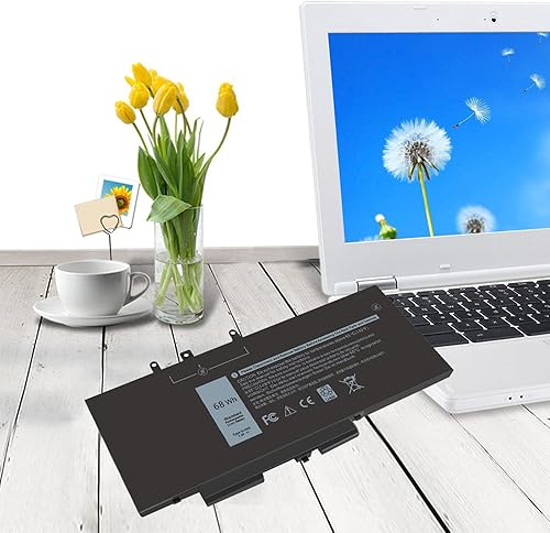 Miniatura 7 de 68WH GJKNX - Batería de repuesto Dell para Dell Latitude 5480 5580 5280 5288 5488 5590 5591 5490 5491 5495 E5480 E5580 E5490 E5590 Precision 15 3