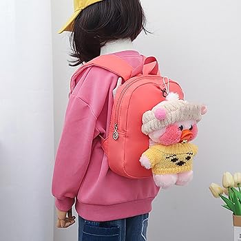 Zaino Simpatico Per Bambini Con Paperelle Gialle: L'ideale Per La Scuola, L'asilo E Le Gite - 3