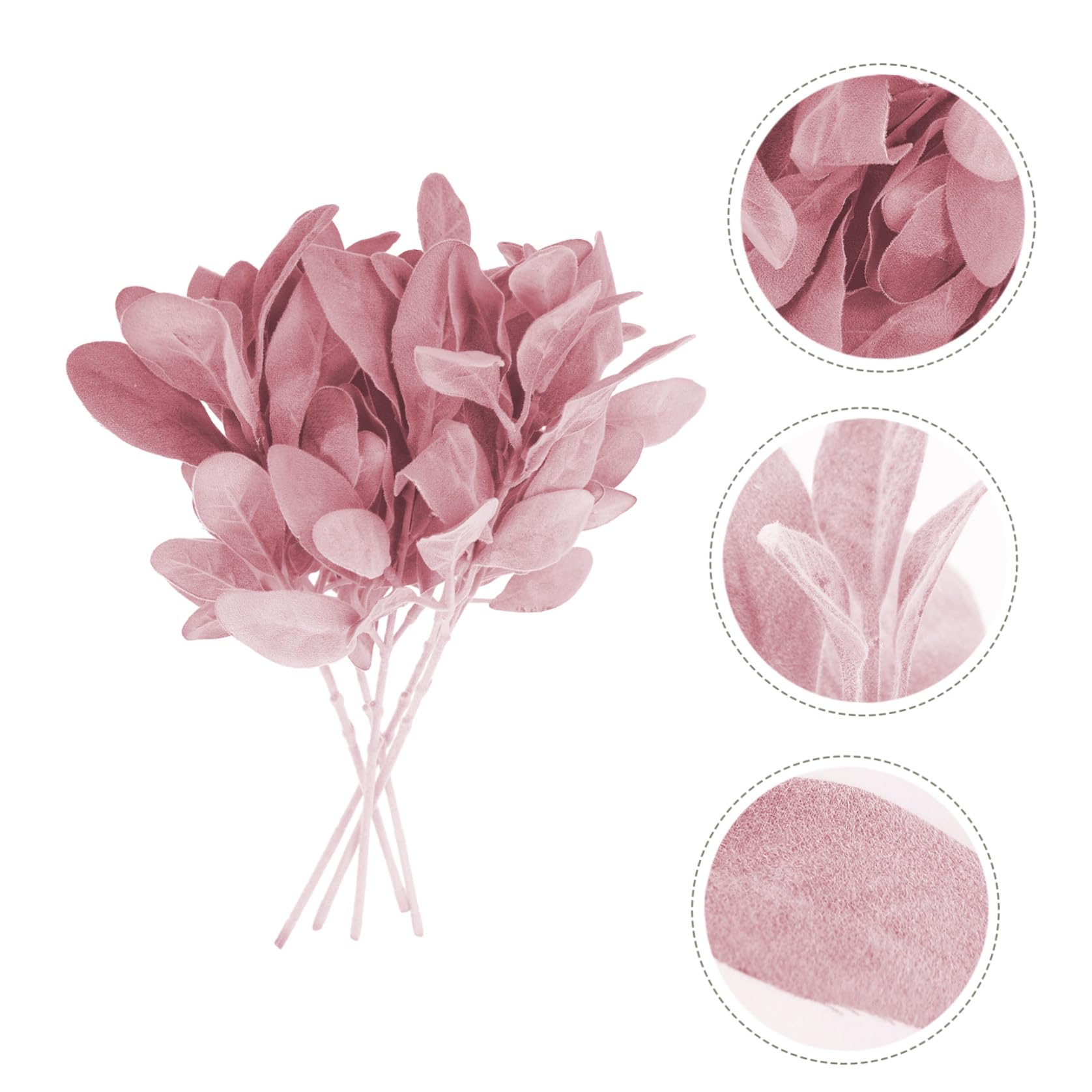 MAGICLULU 3 Set Di Foglie Di Simulazione Realistiche Che Si Affollano Ornamento Vegetale Artificiale Per La Decorazione Della Casa 5 Pezzi * 3