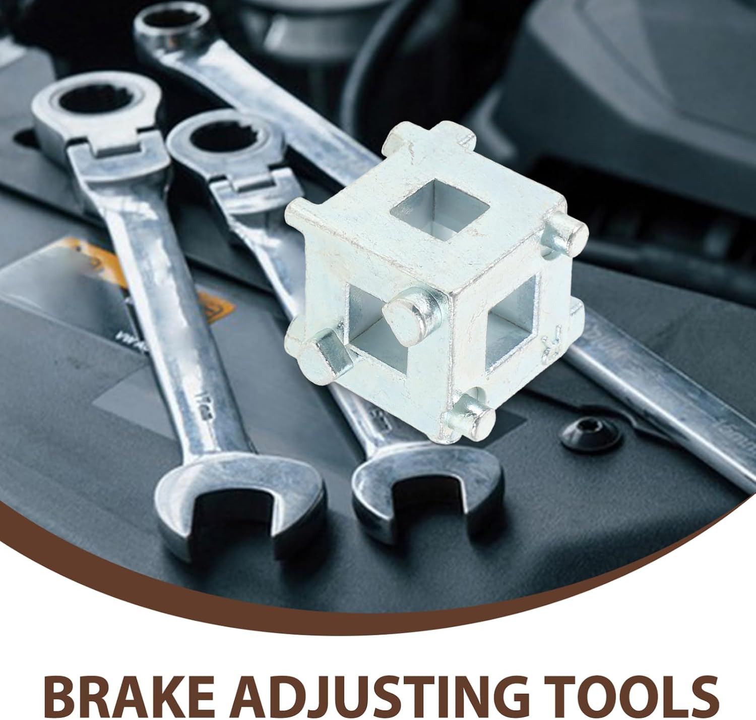 3/8 Inch Brake Caliper Piston Tool for Brake Pad Replacement