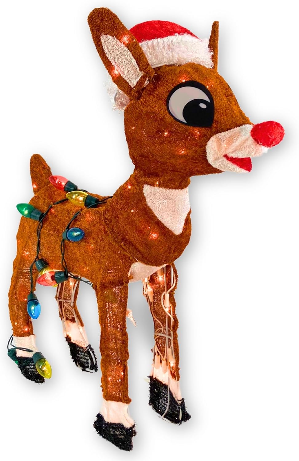 3D LED Rudolph Yard Decor (Rudolph)