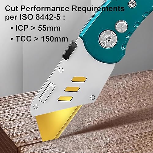 Miniatura 38 de Vickay SK5 - Paquete de 60 cuchillas de repuesto de acero resistente con estuche de plástico, cuchillas de afeitar de tamaño estándar