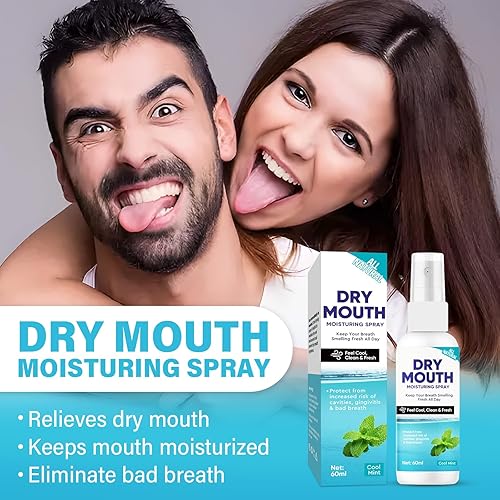 Miniatura 2 de Spray bucal seco - Xilitol de máxima fuerza, estimula la saliva, refresca el aliento, reduce la producción de ácido, alivio prolongado de acción