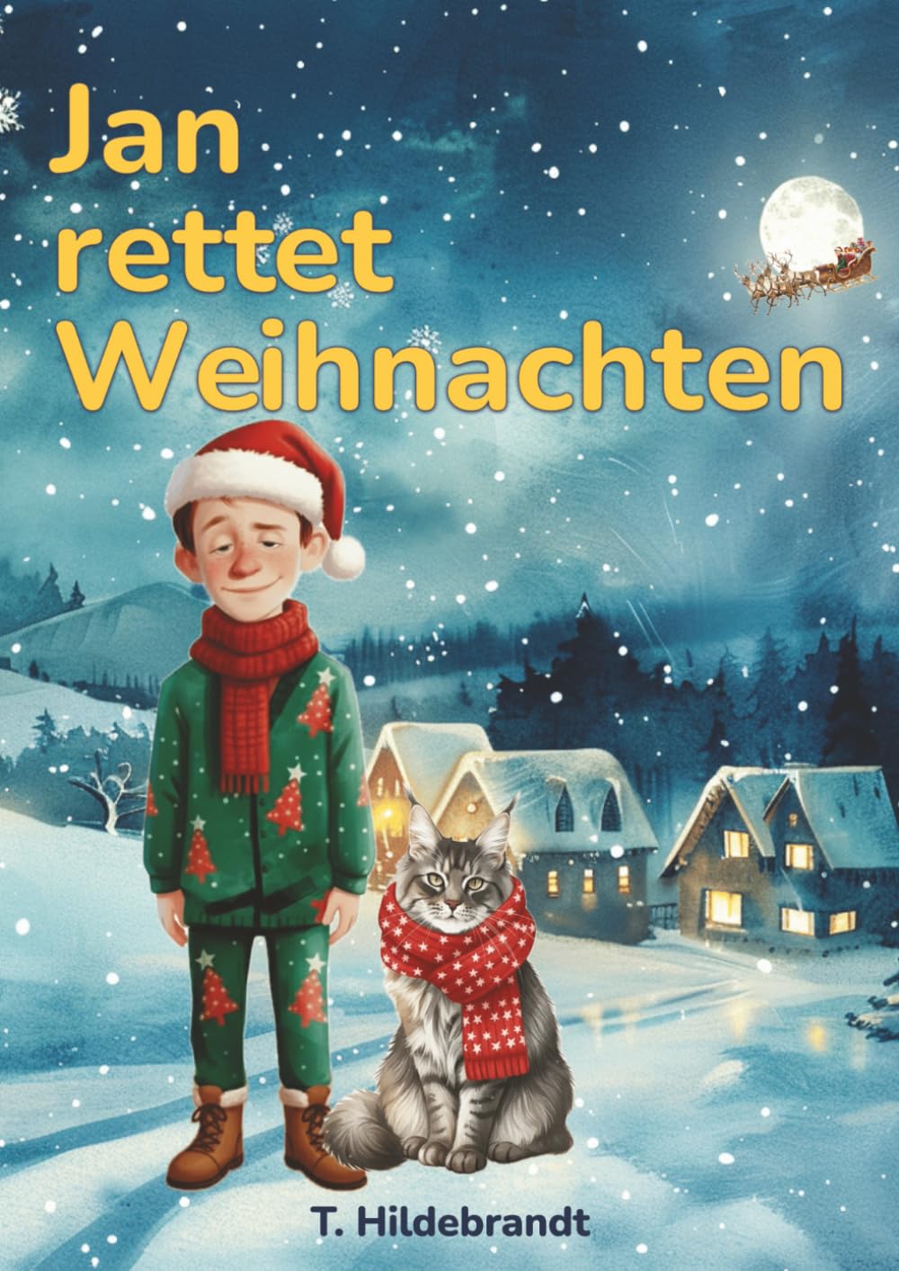Jan rettet Weihnachten: Eine magische Weihnachtsgeschichte über Mut, Freundschaft und die Kraft, an sich selbst zu glauben. (Meine Weihnachtsgeschichte – personalisiertes Kinderbuch mit Namen)