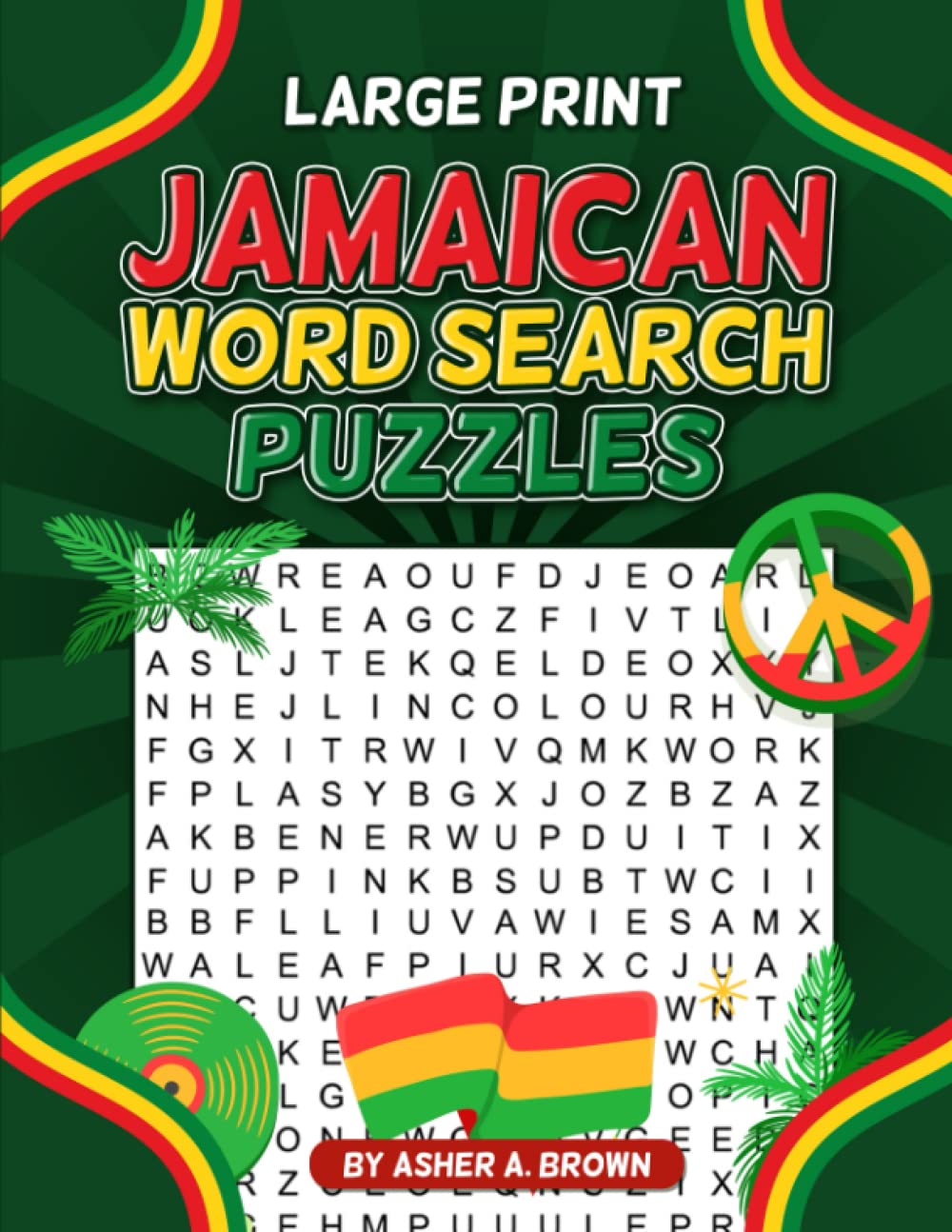 Jamaican Word Search Puzzles: Large Prints