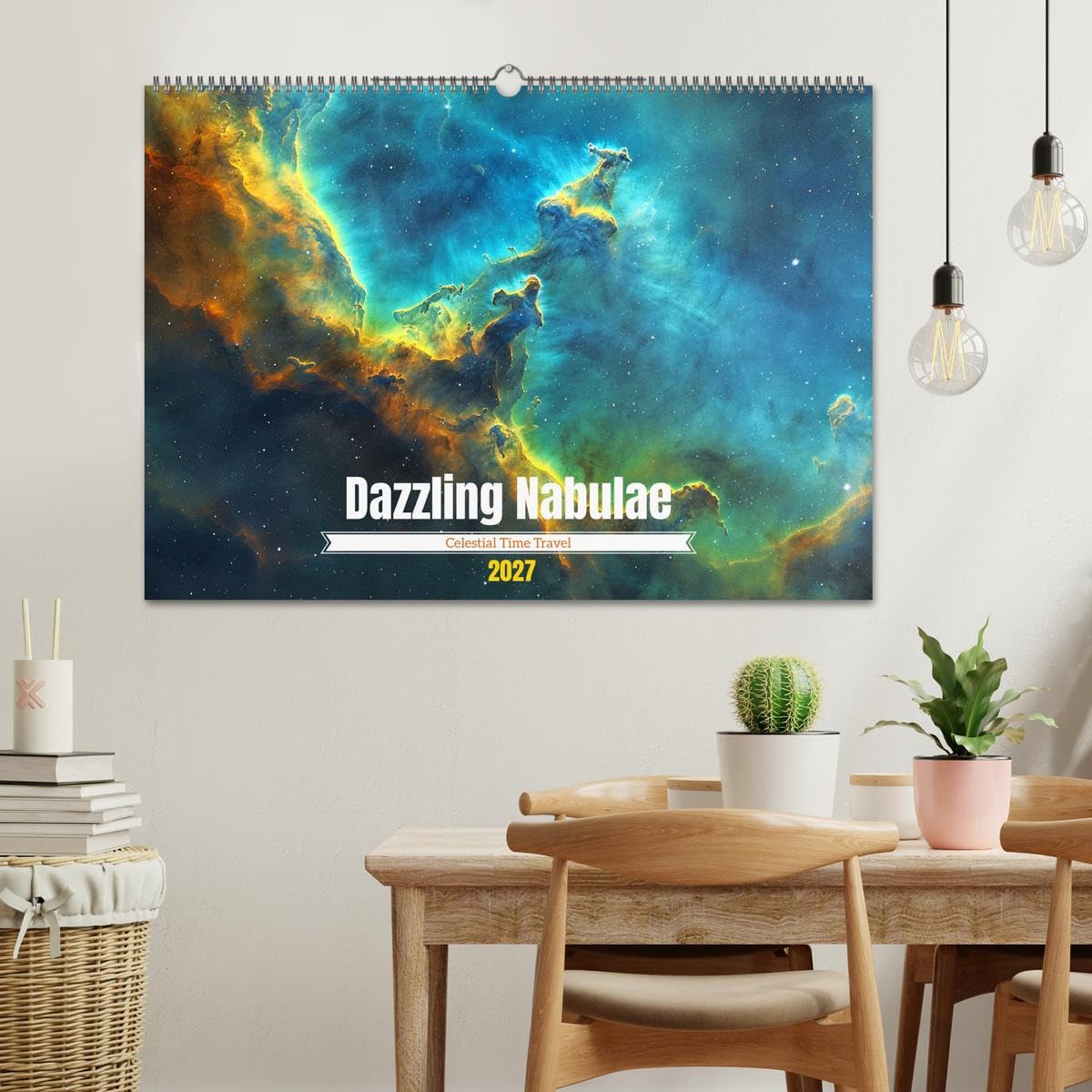 Dazzling Nebulae (Wall Calendar 2027 DIN A2 landscape), CALVENDO 12 Month Wall Calendar: Discover the timeless beauty and profound mysteries of the ... stunning nebulae in breathtaking colors.
