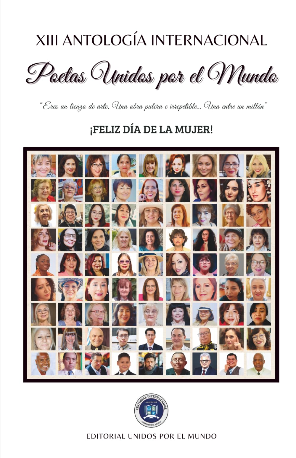 XIII Antología Internacional Poetas Unidos por el Mundo (blanco y negro)