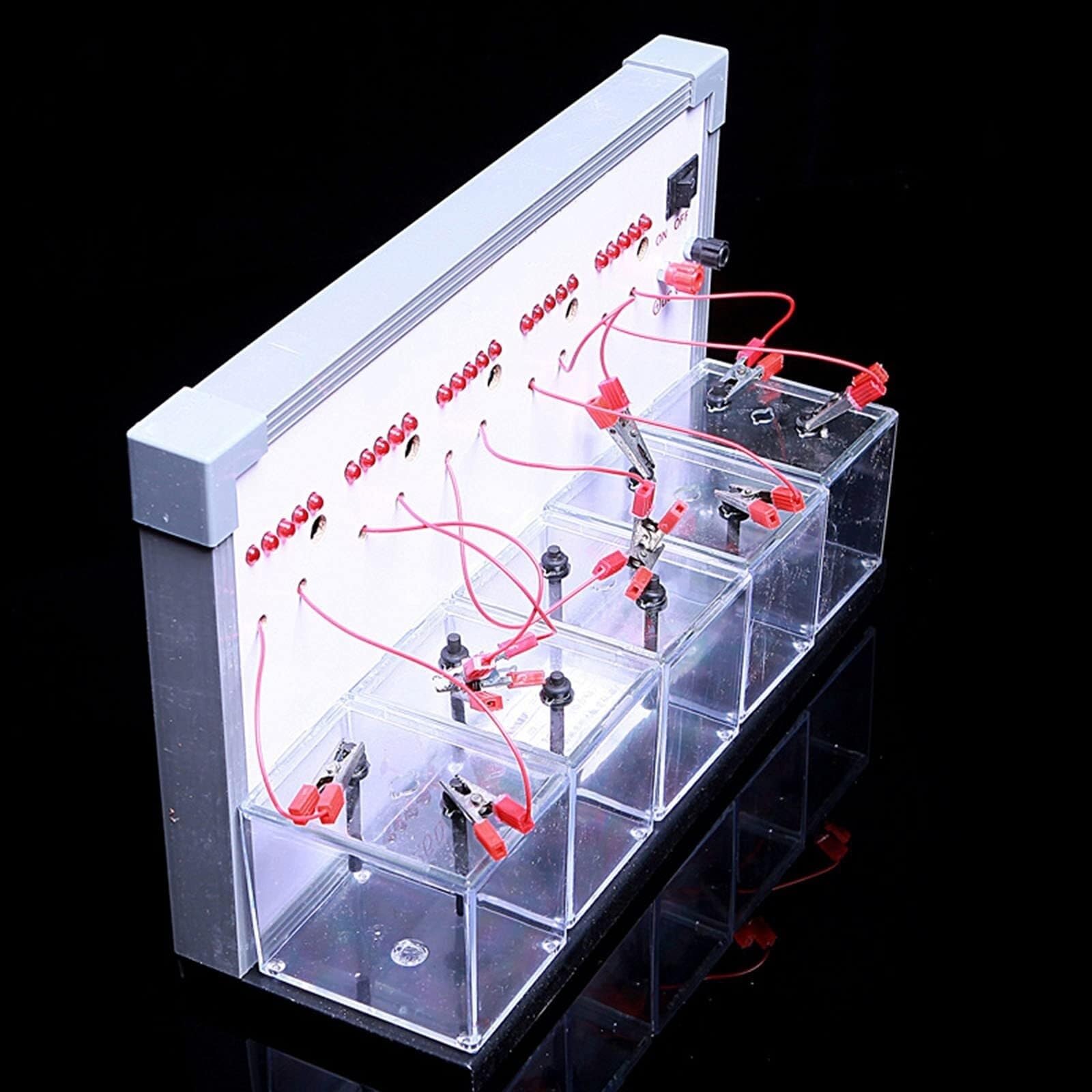 Demostrador De Conductividad De Electrolitos En Química, Dispositivo Experimental De Electrólisis del Agua, Instrumento Didáctico sobre El Principio De Conducción De Soluciones.