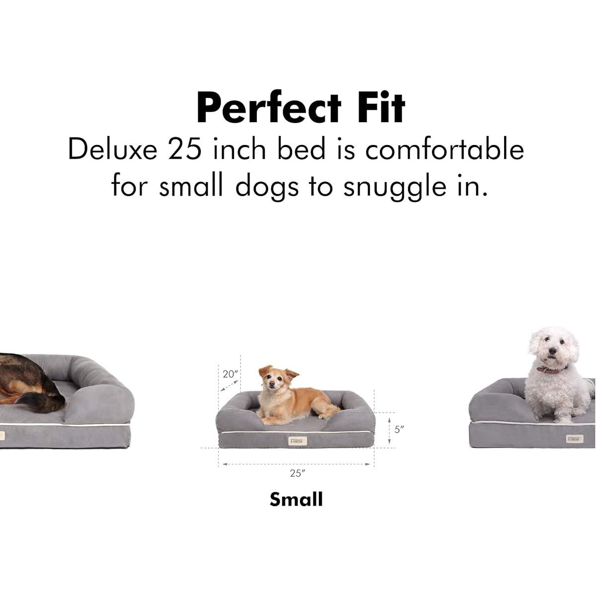 friends forever orthopedic dog bed lounge sofa removable cover