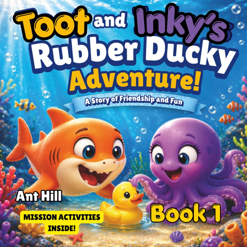Toot and Inky’s Super-Splashy Rubber Ducky Adventure!: A story of friendship and fun (Toot and Inky: Ocean Heroes)
