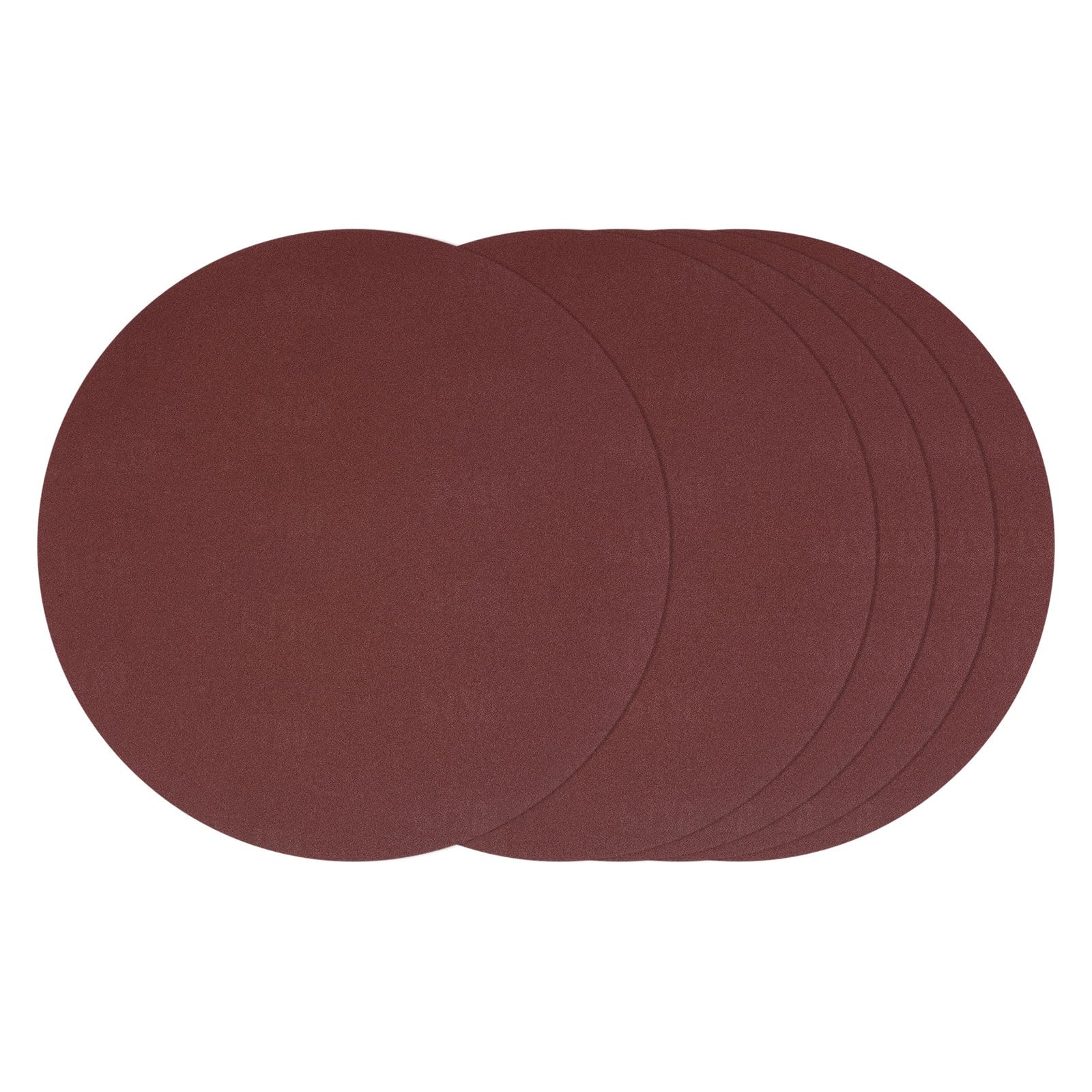 Kozelo 10Pcs Sanding Discs 203 mm 120Grit Hook and Loop Sandpapers Red — image 1