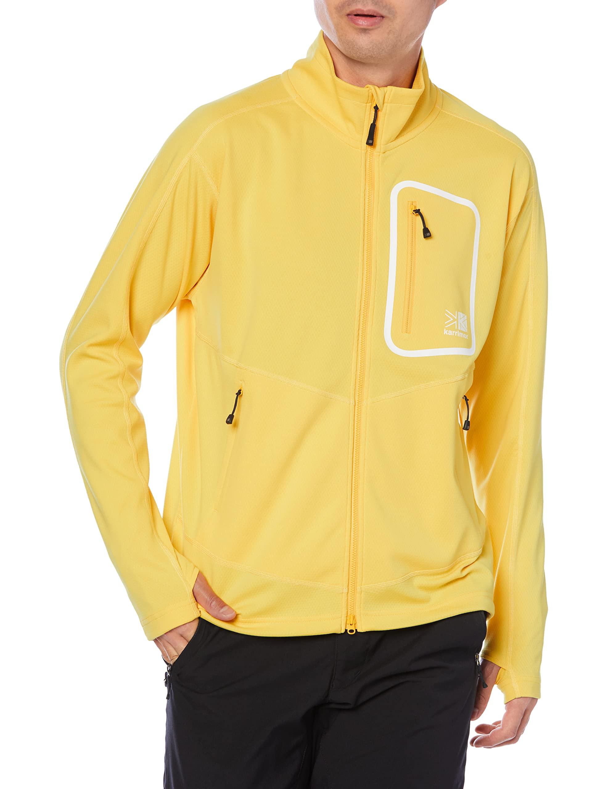 Amazon | [カリマー] 登山シャツ quick dry zip-up Mineral Yellow S 