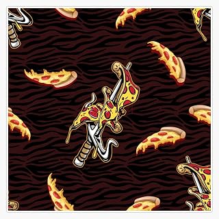 Pizza Party Pizza Sai Pattern 2 Vinyl Sticker Laptop Decal Car Bumper Window Waterproof 6 Mil 5"