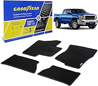 Vista 9 de Goodyear Alfombrillas de coche para todo tipo de clima, ajuste personalizado para Jeep Cherokee 2019-2023, juego de 5 piezas, forros de piso