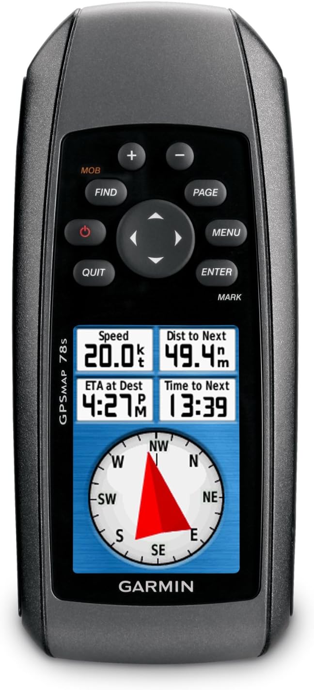 Garmin GPSMAP 78S Marine GPS Navigator and World Wide Chartplotter (010-00864-01) (Renewed)