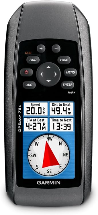 Garmin 010-00864-01 GPSMAP 78s with Built-In Worldwide Basemap, Black