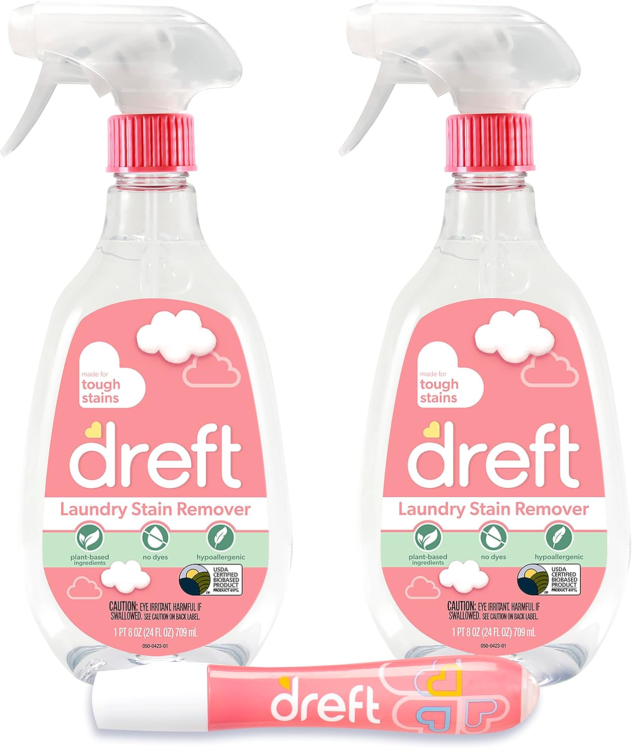 Buy Stain Remover for Baby Clothes by Dreft, 24oz Pack of 2 Laundry