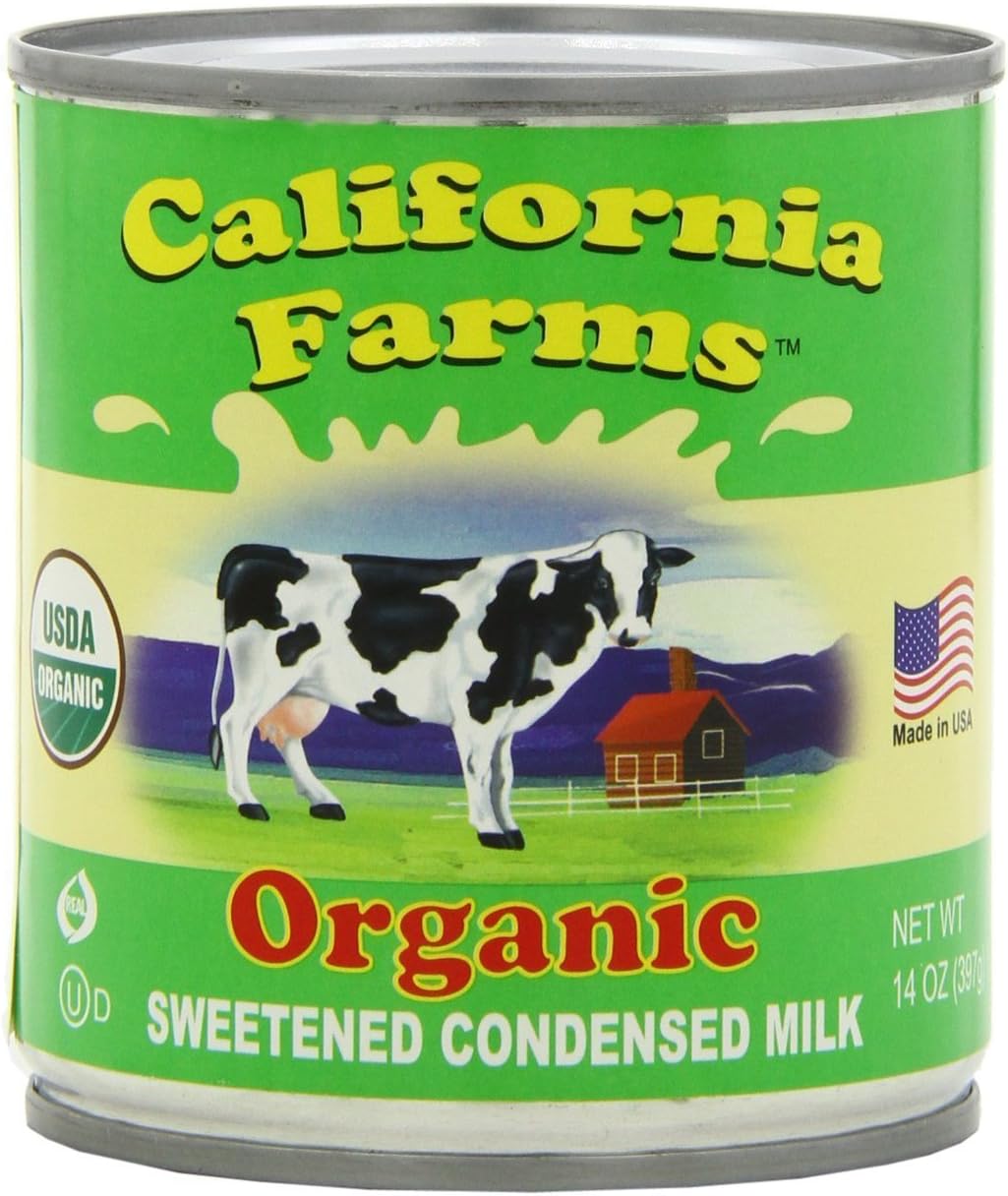 California Farm Condensed Milk green, 14-Ounce Can (Pack of 6)