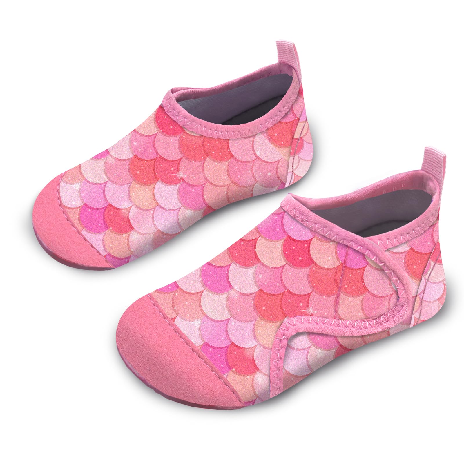 WateLves Badeschuhe Kinder Strandschuhe Schwimmschuhe Jungen Mädchen Baby Wasserschuhe Schnell Badesoken Aquaschuhe Trocknend Barfuss Schuhe