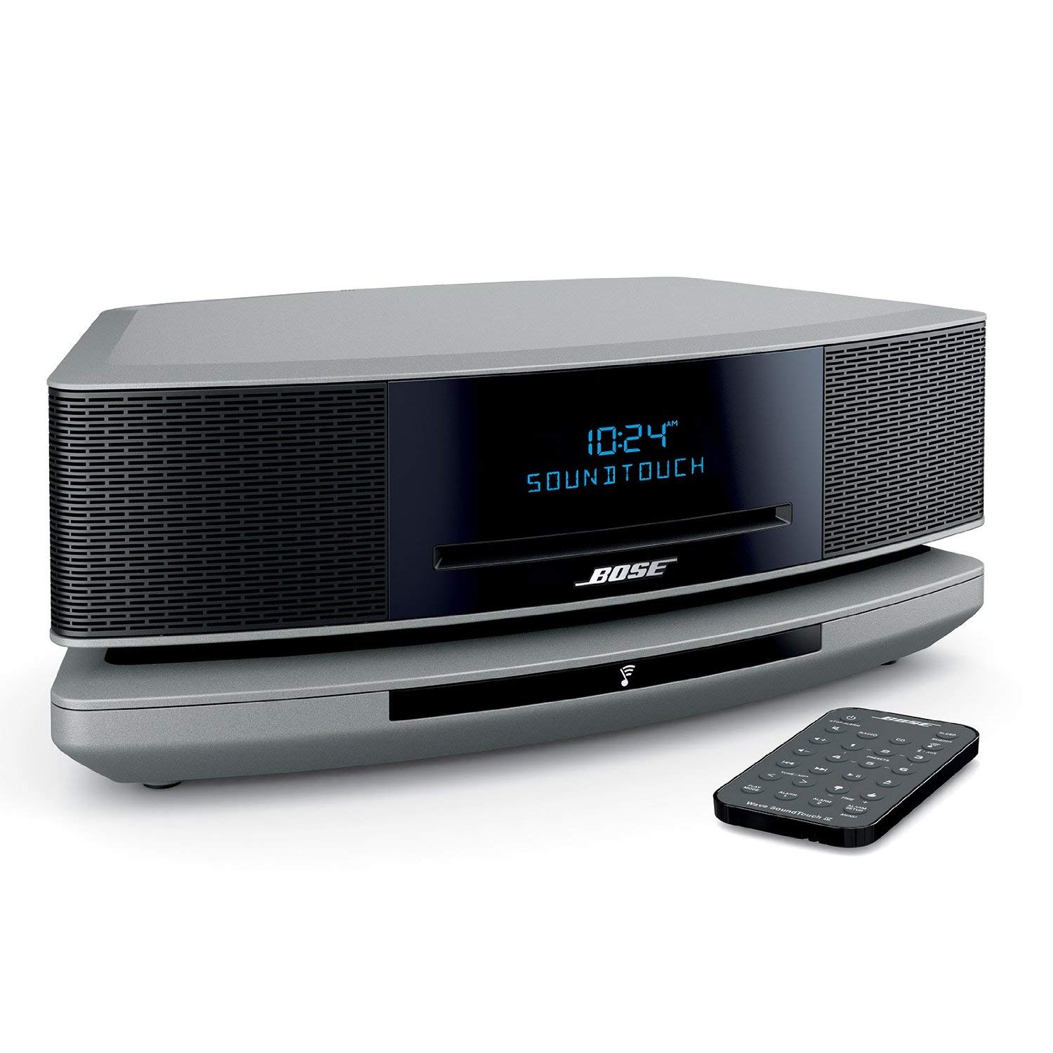Premium BOSE Wave Music System IV - Platinum Silver + iCarp USB
