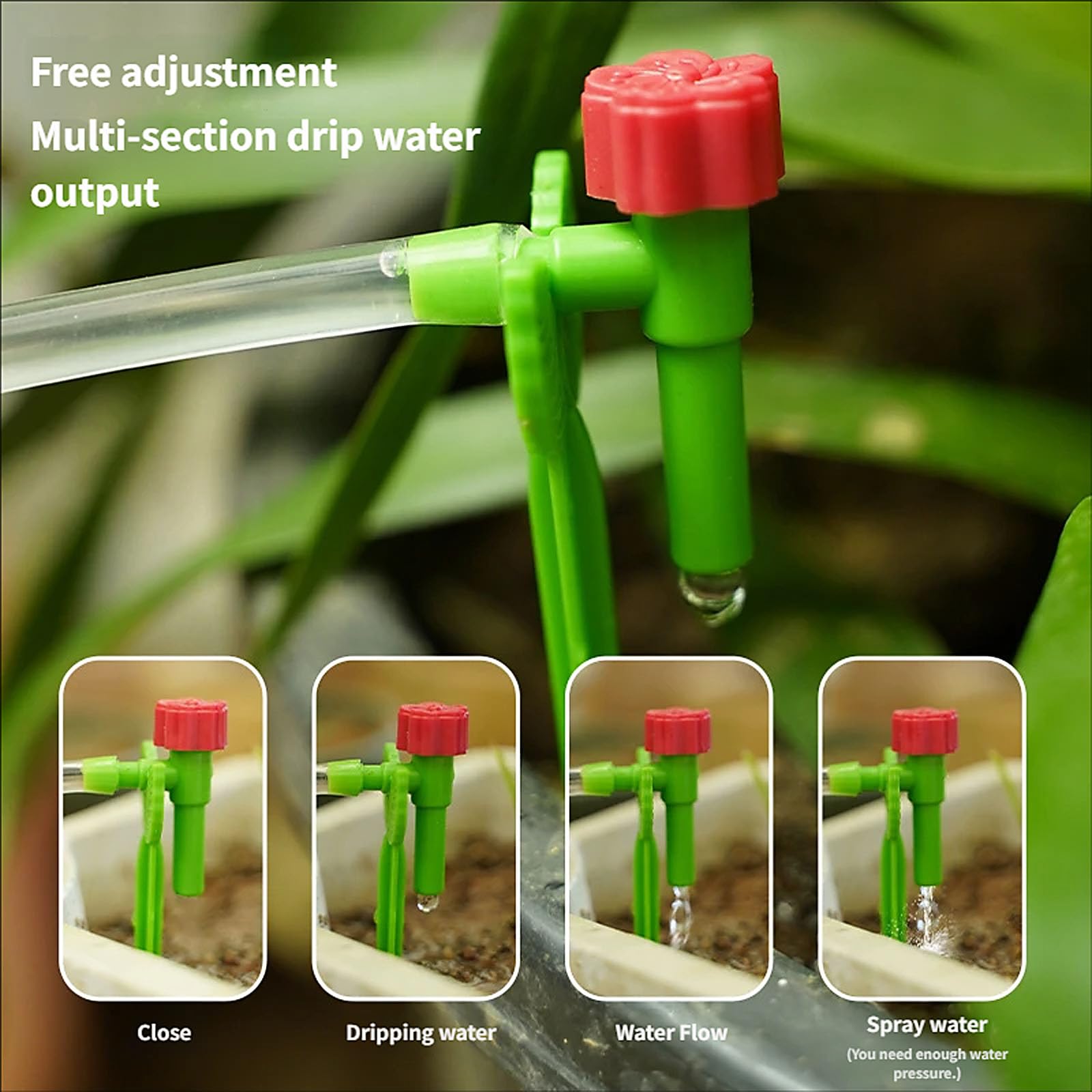 Gocciolamento automatico circolare per irrigazione per alberi da 10 / 15 / 25 galloni per piantare alberi da giardinaggio Arbusto Sacca d ' acqua per carichi pesanti Struttura per irrigazione da