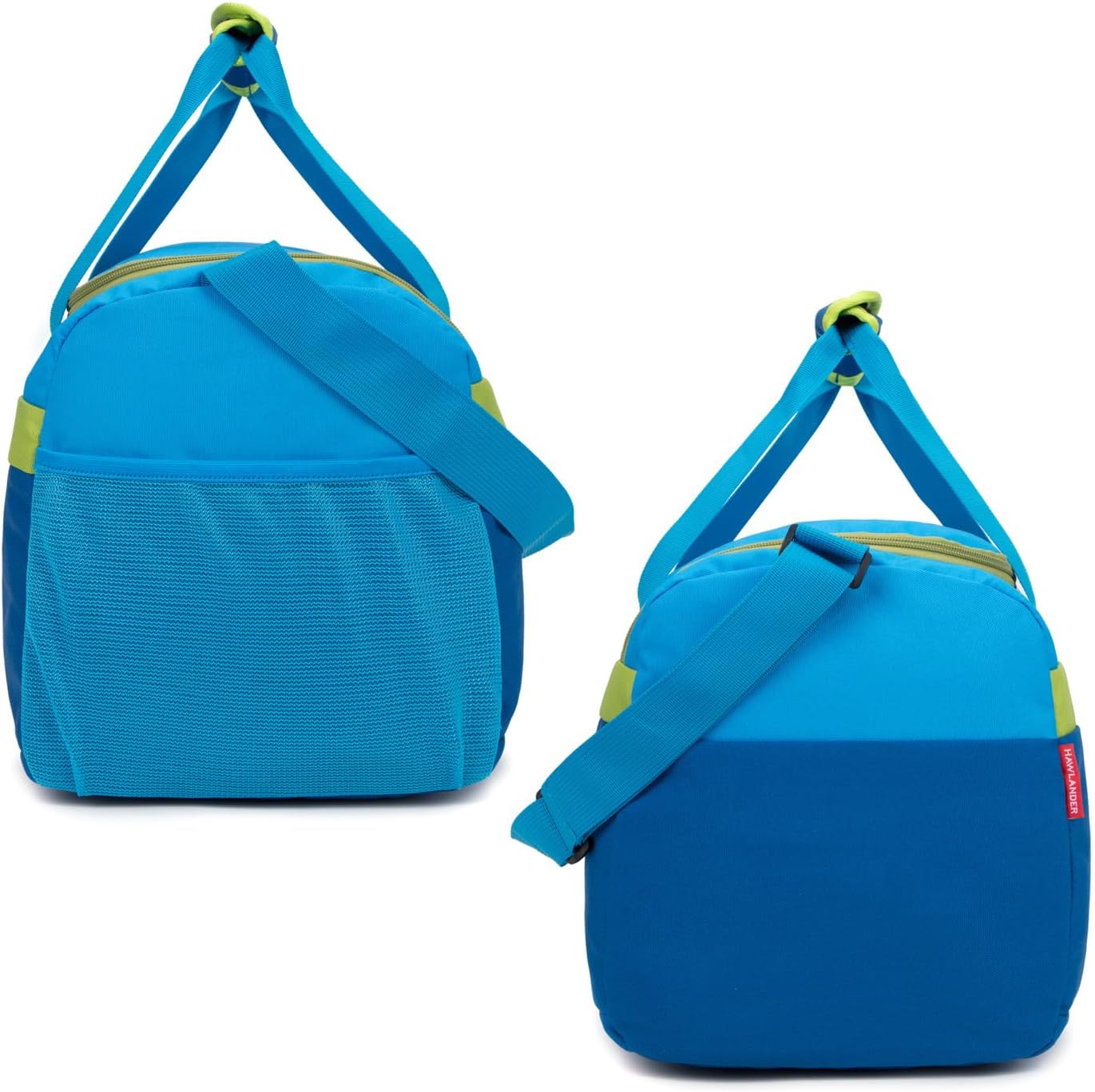 HawLander Small Duffle Bag for Kids Boys or Girls, Gym Bag for Sports Travel(Blue)