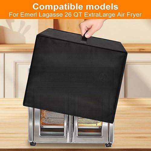 Miniatura 3 de Cubierta para Freidora de Aire y Horno Tostador, Cubiertas Resistente al Calor Impermeables y a Prueba de Polvo Compatibles con la Freidora de Aire