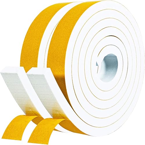 Miniatura 8 de Cinta de espuma, color amarillo y blanco