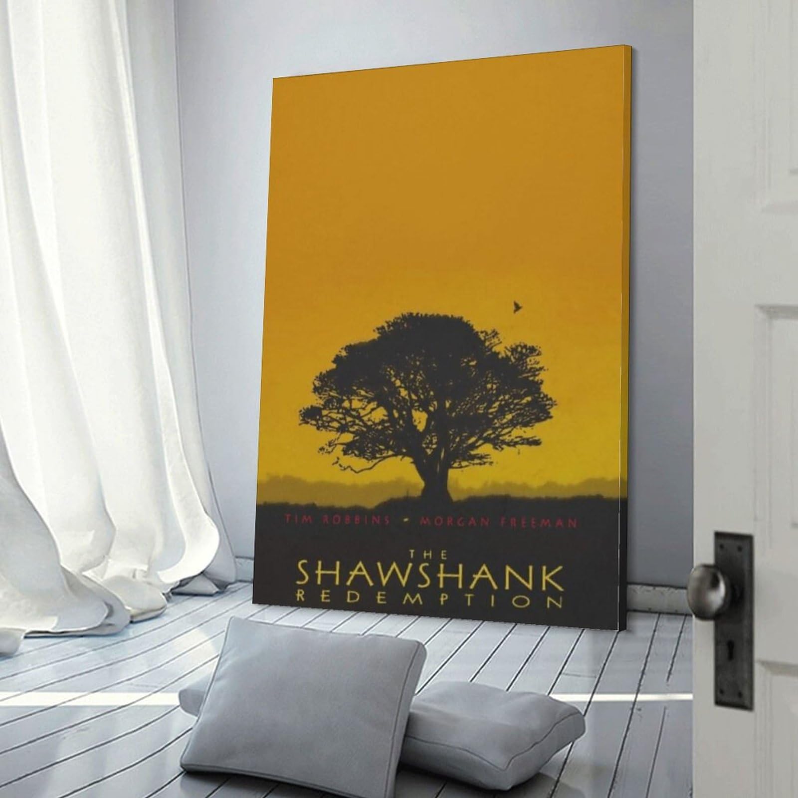 Amazon.co.jp: ショーシャンクの空に 映画 1 印刷 ポスター キャンバス