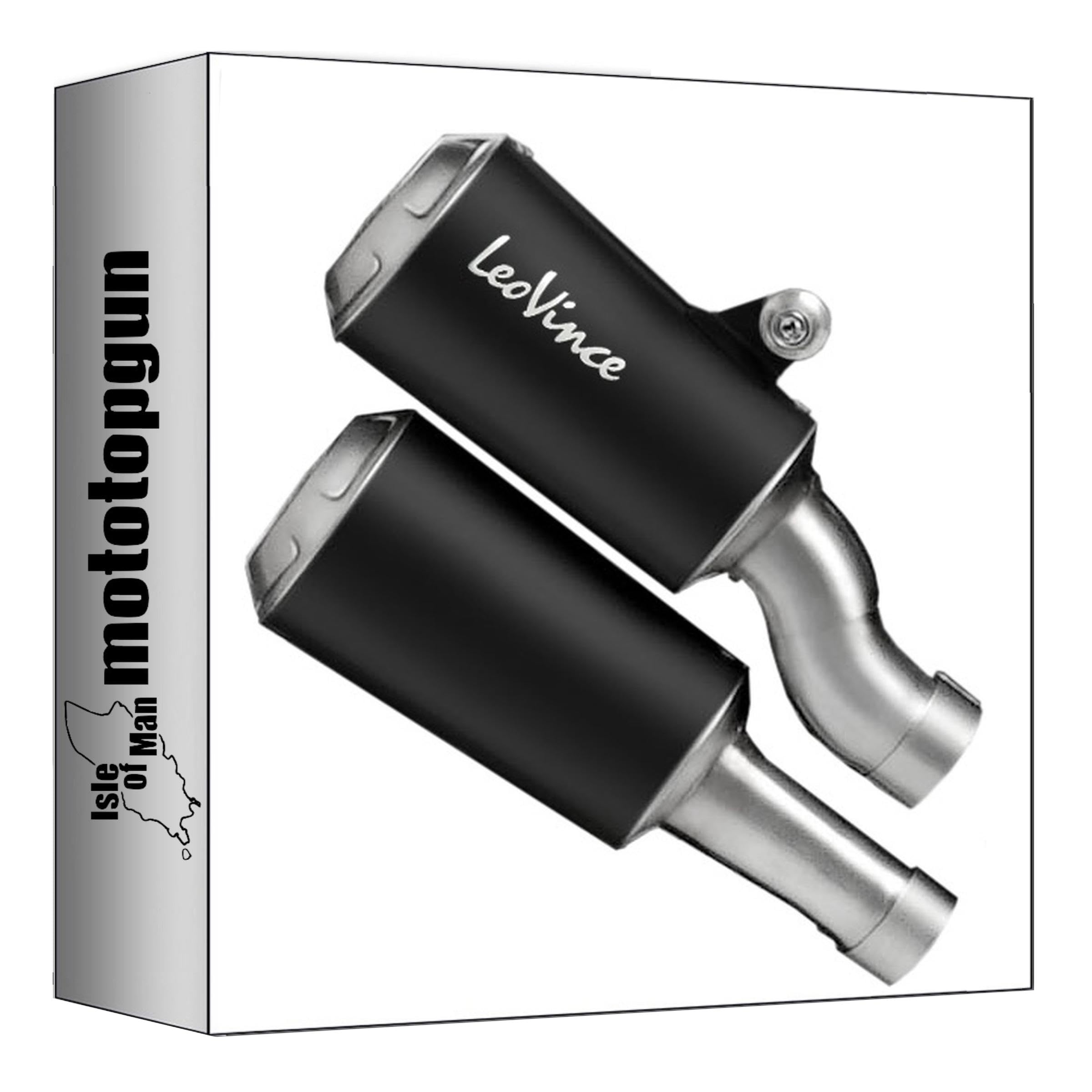 leovince doppio scarico omologato lv-10 acciaio nero fondello acciaio compatibile con triumph speed triple 1200 rr/rs 2021 2022 2023 2024 mototopgun 15247b