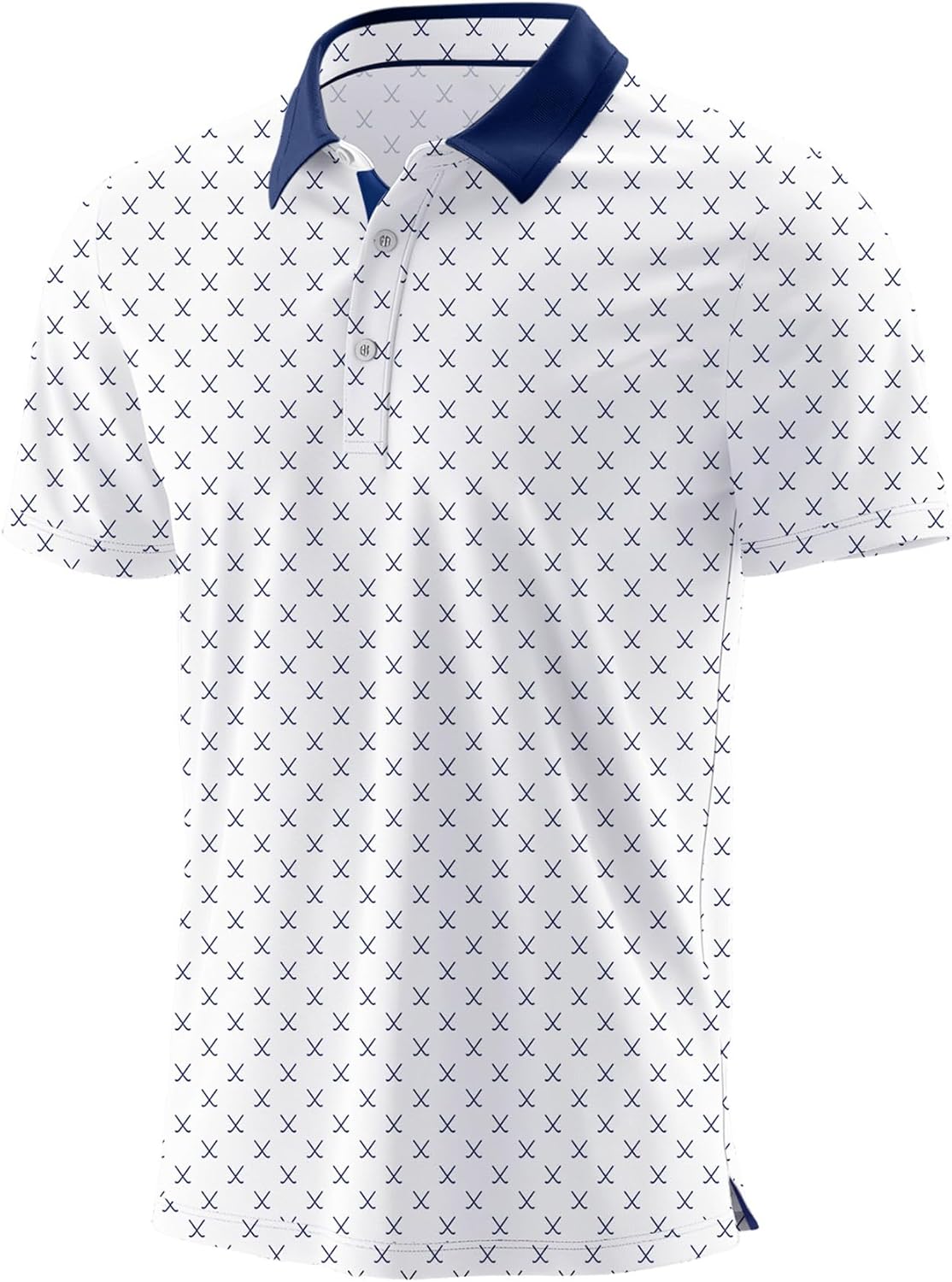 Askdeer Men's Golf Polo Shirts Short Sleeve Performance Dry Fit Polo