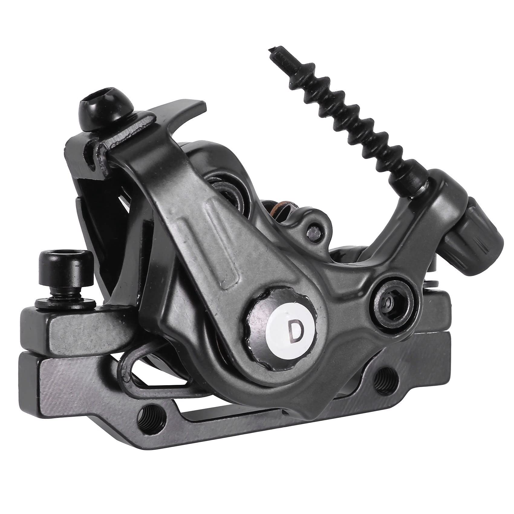 3X Pinza Freno A Disco Anteriore Posteriore per Bicicletta per Mountain Bike Speed Clip Set Freno A Disco Meccanico A Doppio Pistone