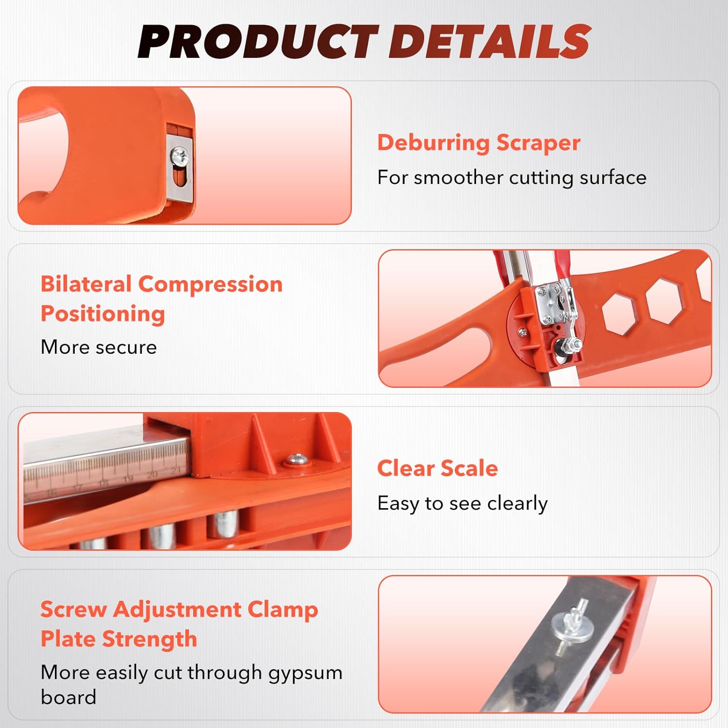 Drywall Cutting Tool Kit,Drywall Cutter Kit for Wall,Build,Decoration,Gypsum Board Cutting with 23 Wheels