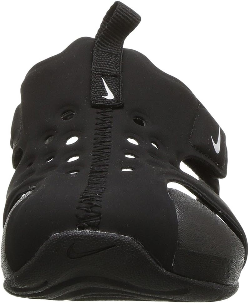 Nike Baby Boy's Sunray Protect 2 (Infant/Toddler) Black/White 10 Toddler M