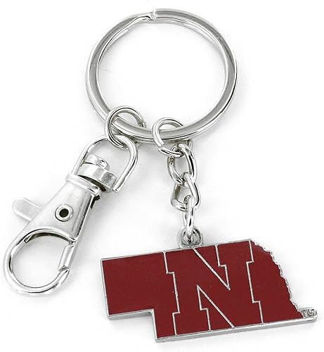 Miniatura 5 de Llavero pesado de diseño del estado doméstico de la NCAA - Accesorios coloridos y duraderos para llaves, bolsas y monederos