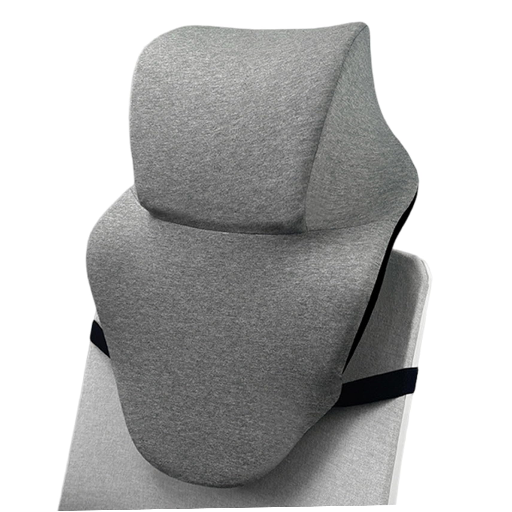 Supporto al collo per sedia da ufficio cuscino per pentola ergonomica in memory foam con sedia da scrivania a cinghia regolabile cuscini a testa di spugna elastico per seggiolino per auto e uffi