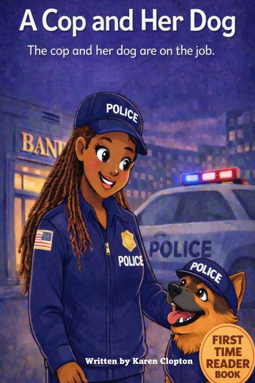 A Cop and Her Dog: Look Who's Reading