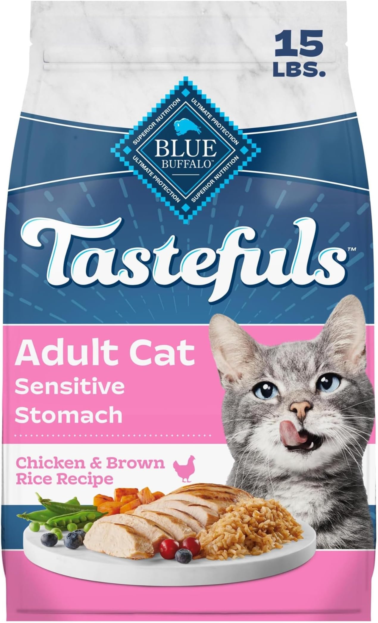 Blue Buffalo sensitive stomach cat food