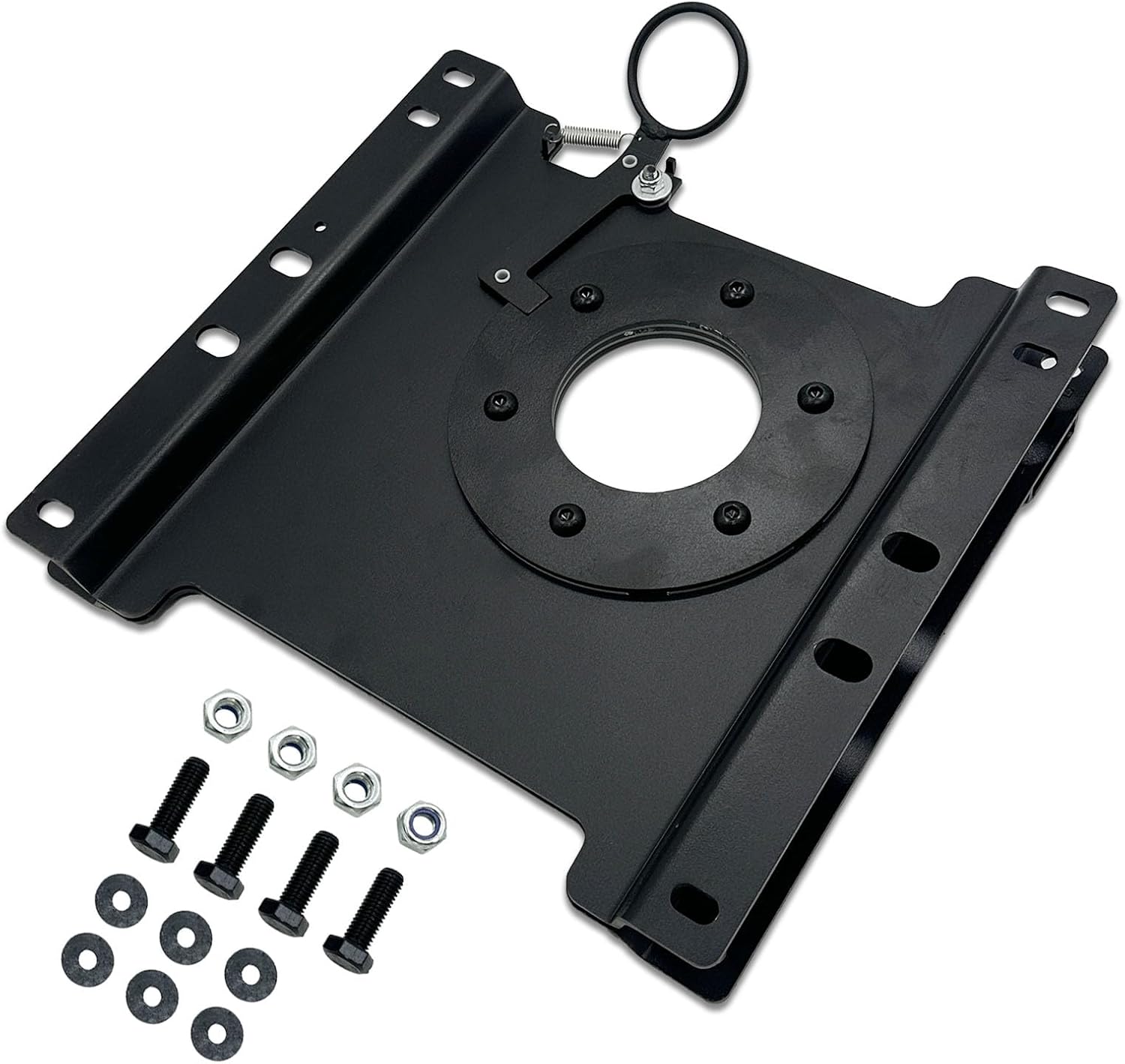 Seat Swivel Base Bracket Right Passenger Side Compatible with 1997-2024 Ford Econoline E150 E250 E350 E450