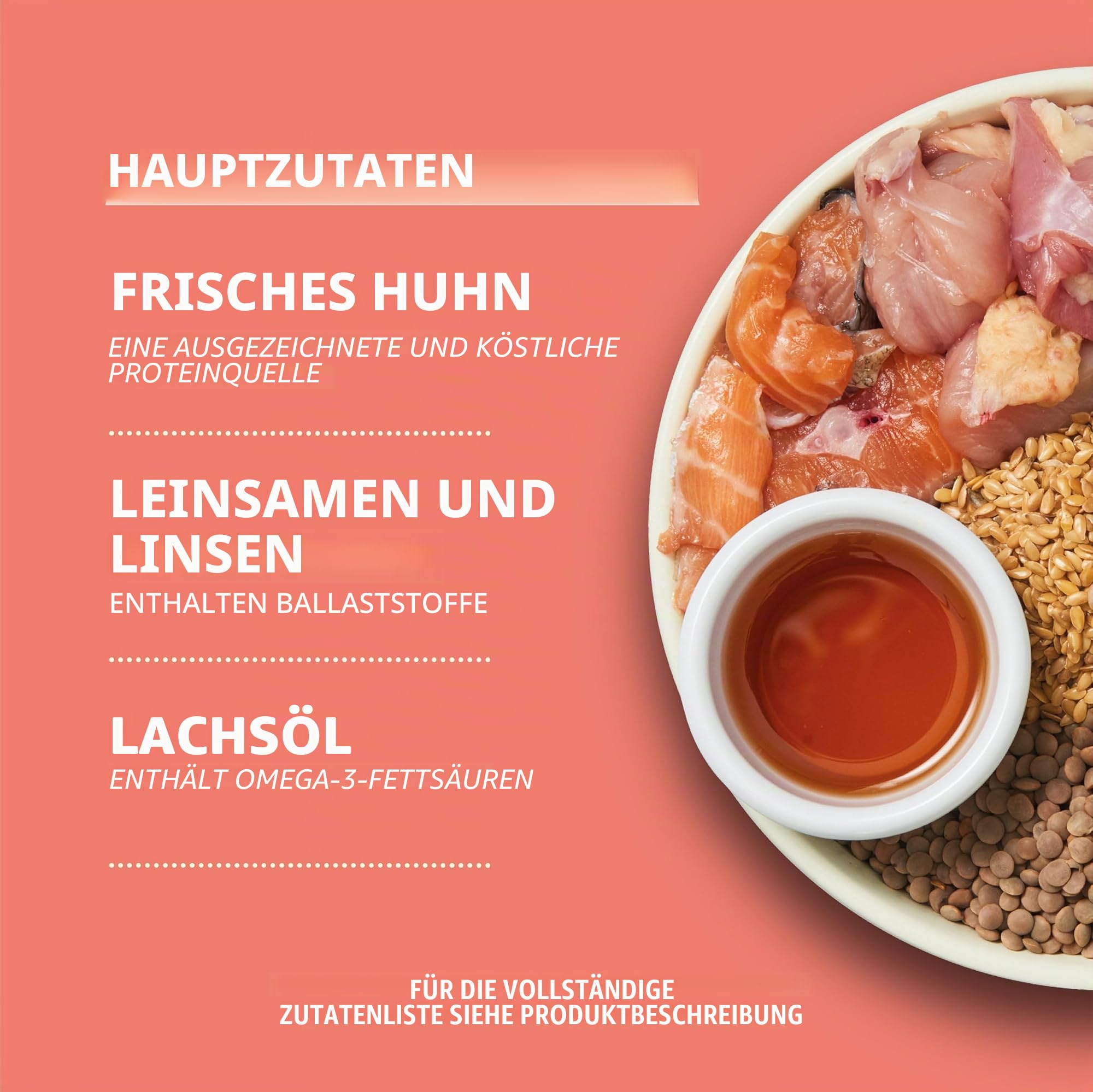 Lily's Kitchen Mit natürlichen Zutaten hergestellt Trockenfutter für Welpen, Lachs & Erbsen Getreidefreie Rezeptur 7kg Beutel