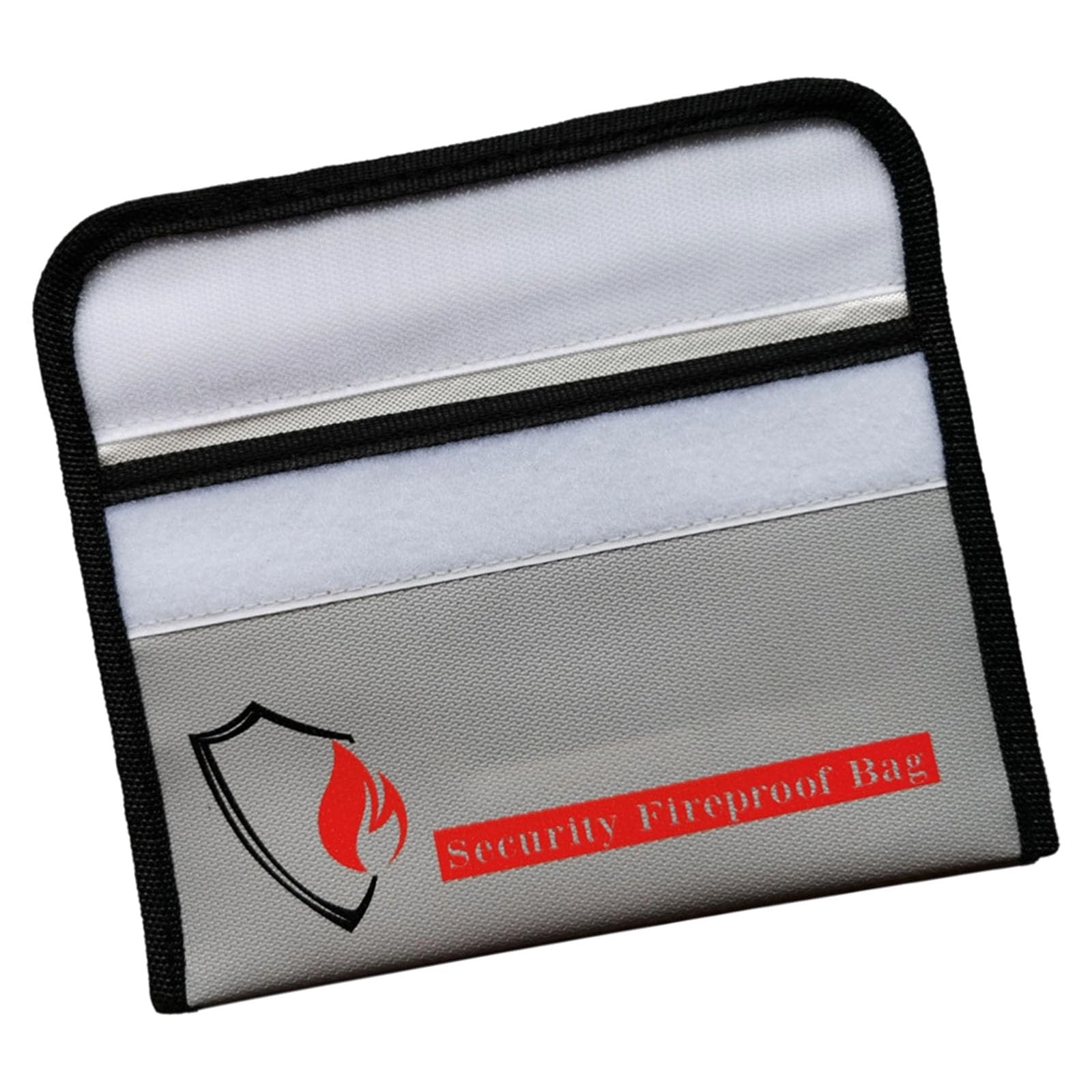 Document Bag 2000°F 5x8inch with Zippers 3 Layers Heat Insulated Storage Organizers for Money Cash Jewelry Nonflammable Storage for Batteries
