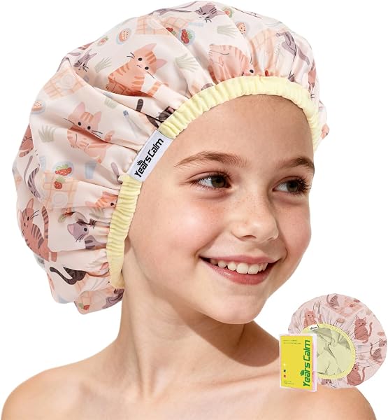 Years calm Bonnet de douche imperméable réutilisable