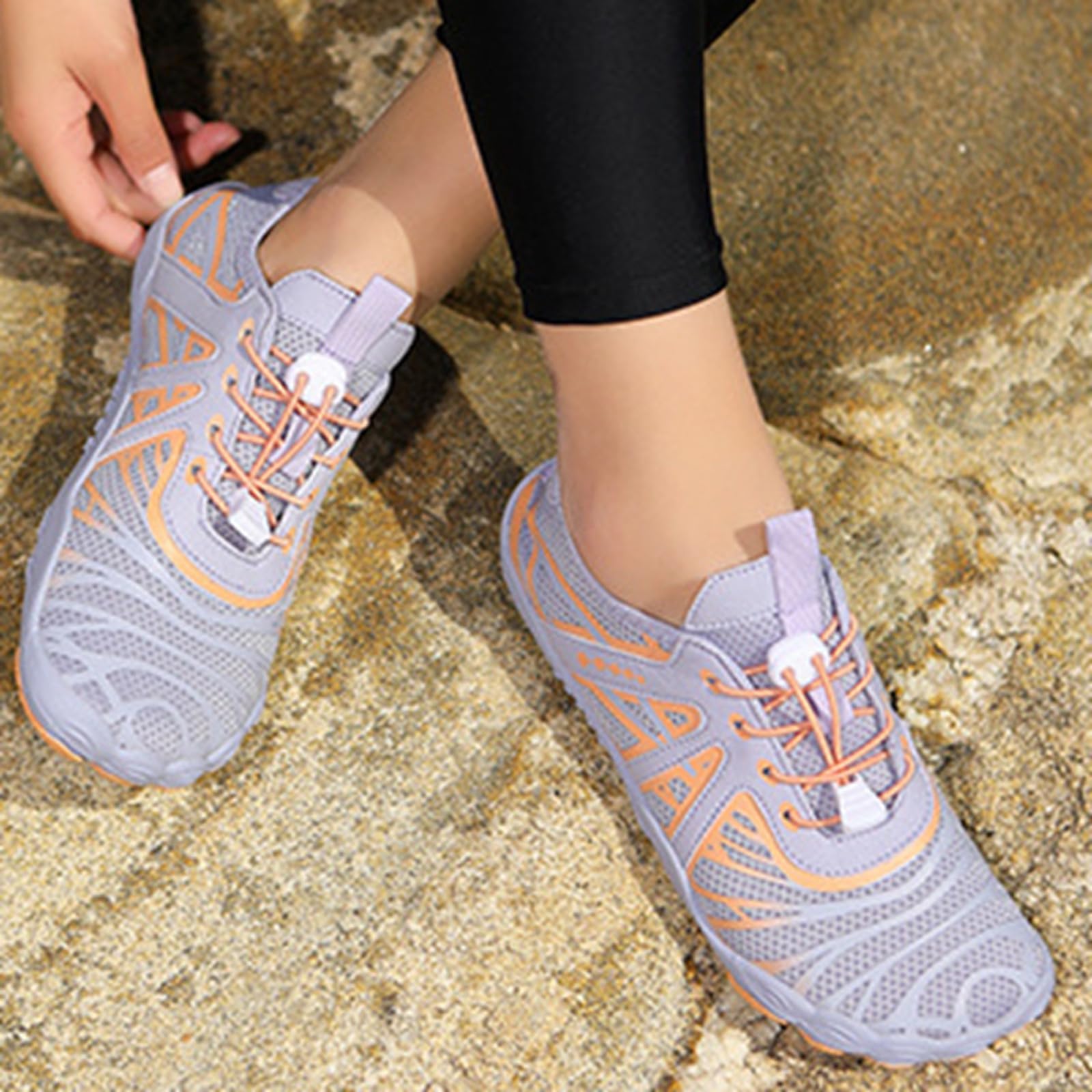 Scarpe da Scoglio Uomo Acquatiche Ciabatte Donna Mare per Sassi Immersione Scarpette Spiaggia Sandali Roccia Acqua Ginnastica Scogli Hydrobike di Plastica Ciabatta Piscina Lago Trasparenti