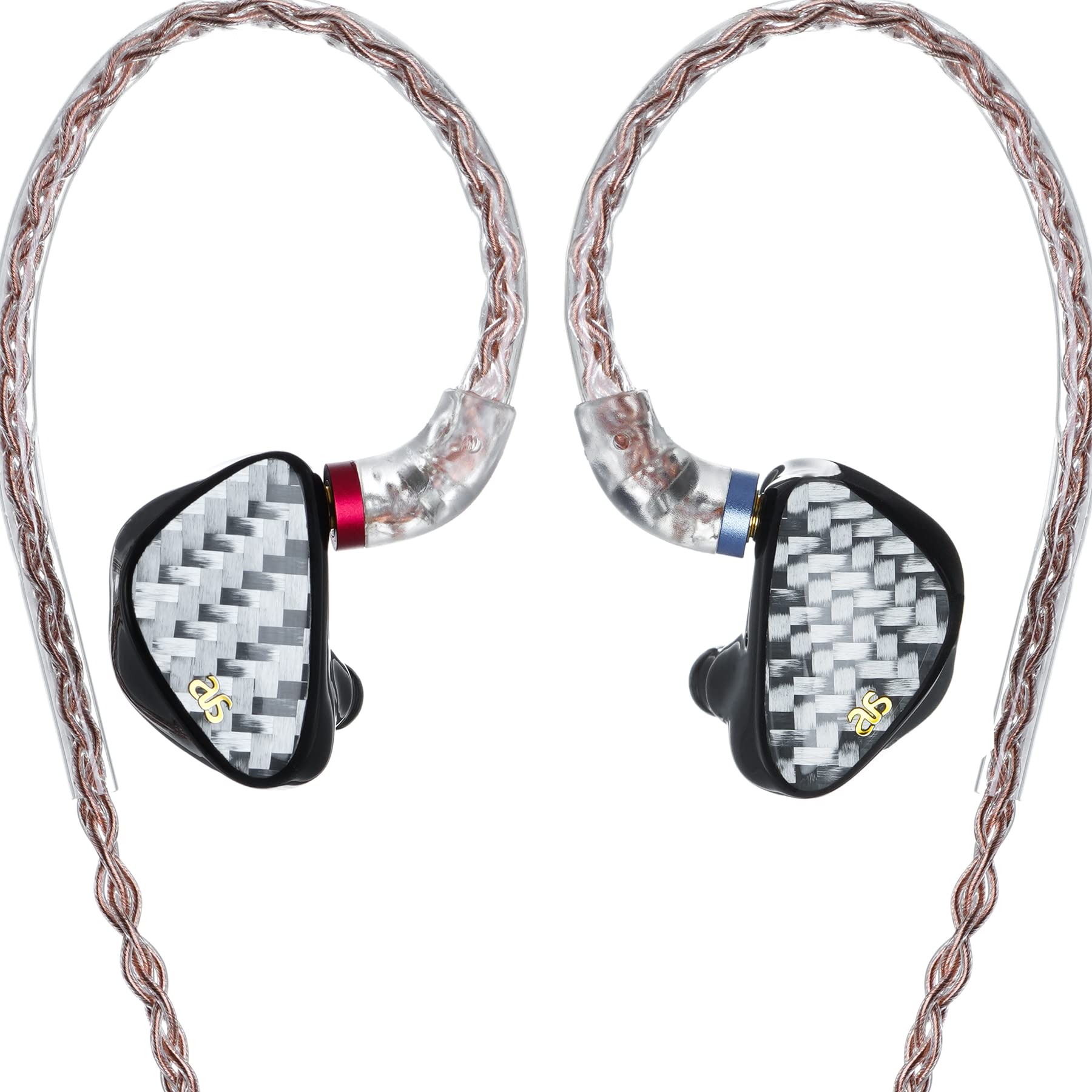 Amazon.co.jp: AUDIOSENSE AQ4 2022新しいハイブリッドIEM、3BA