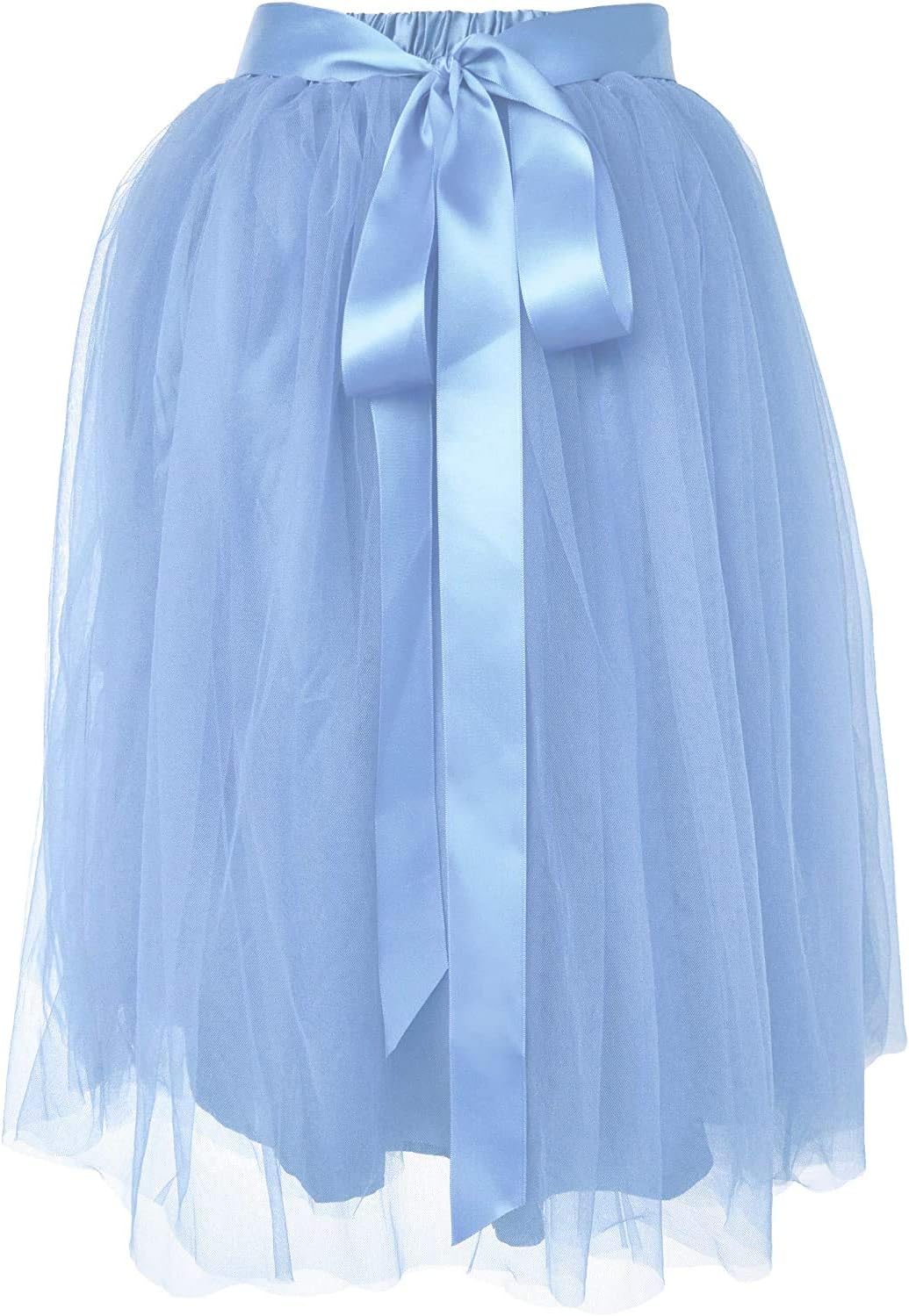 Dancina Women A-Line Tulle Skirt Tutu Knee Length